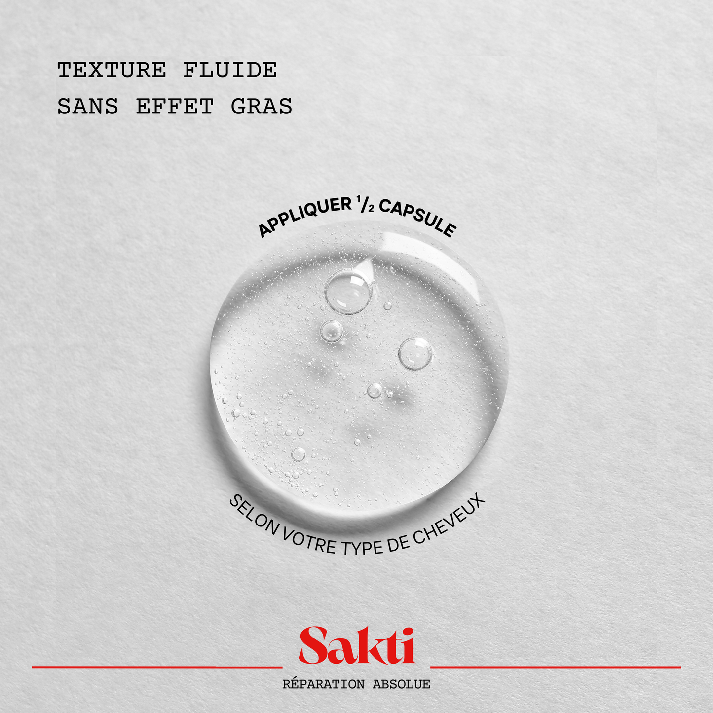 Sakti — Capsules réparatrices cheveux