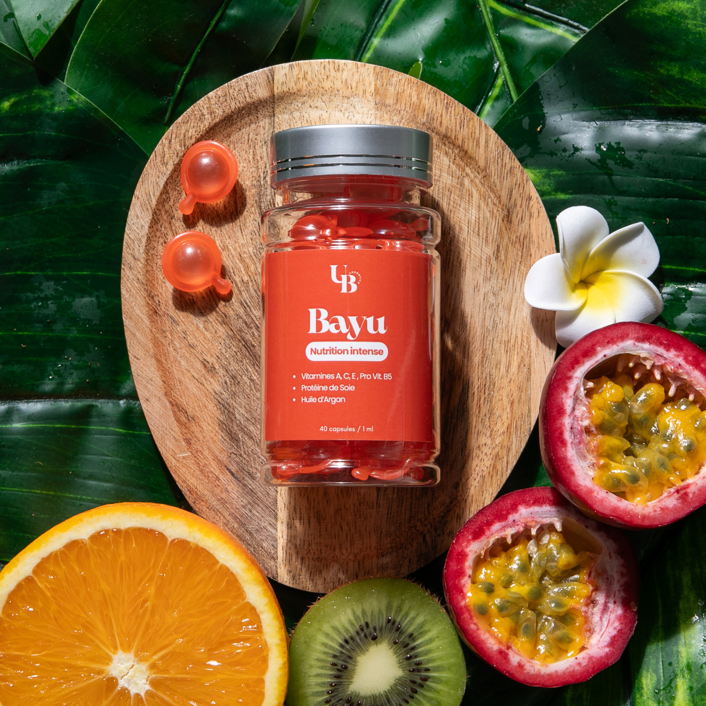 Bayu — Capsules nutritives cheveux secs