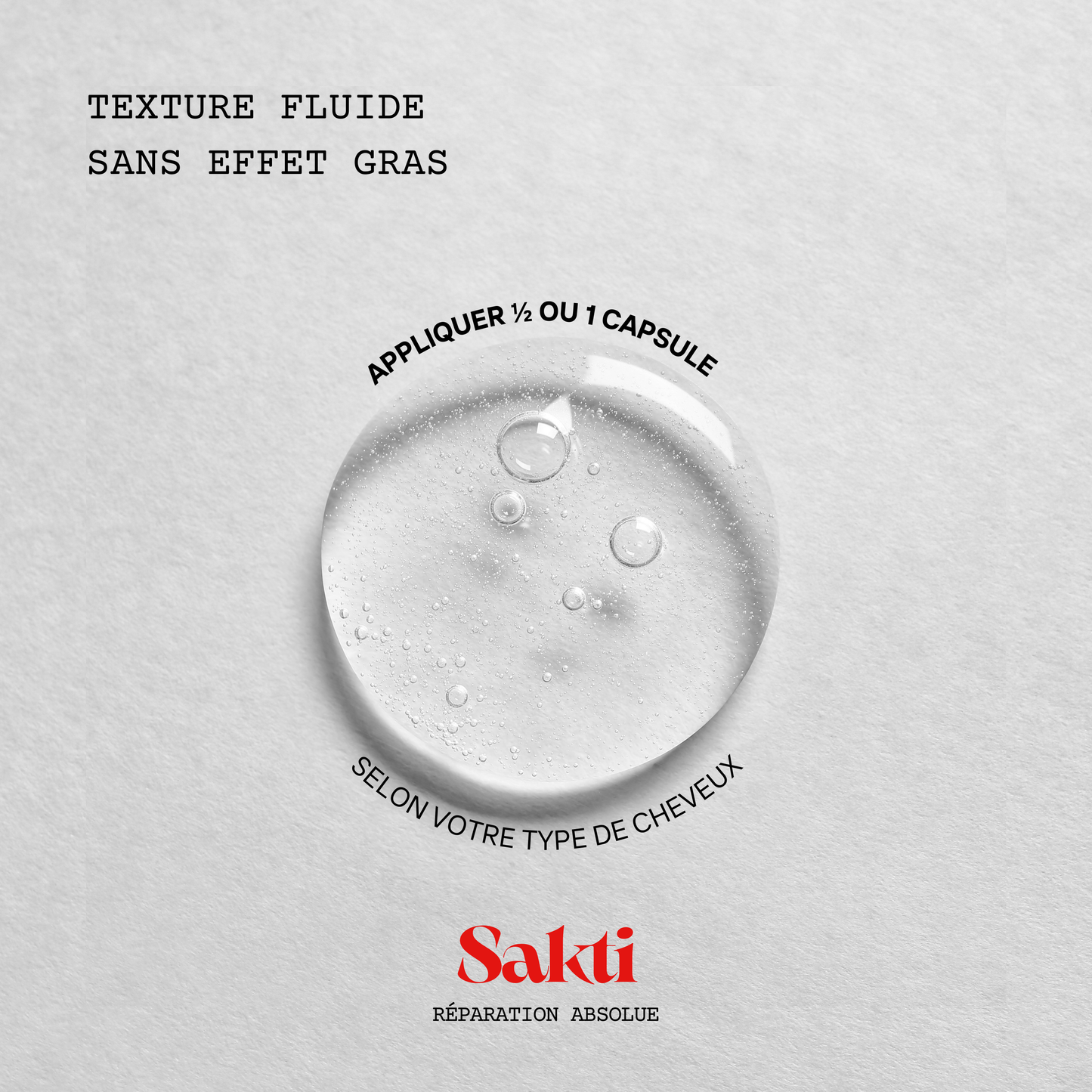 Sakti — Capsules réparatrices cheveux